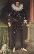 unknow artist The Well-dressed gentleman of 1590 Sweden oil painting artist